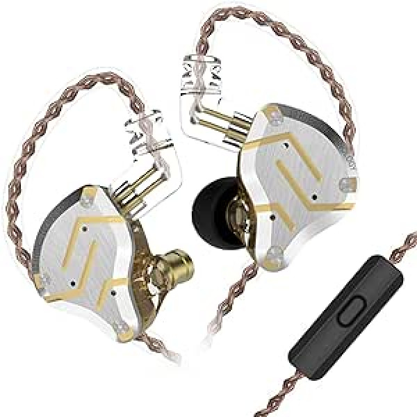 KZ ZS10 Pro 4BA + 1DD In-Ear Austiņas HiFi Clear Bass Mūziķa Austiņas Austiņas Trokšņu slāpēšanas Monitora Austiņas ar Noņemamu Kabeli