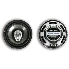 Jauns Majestic ap-242t 3-Way Car Speaker – 3 virzienu auto skaļruņi, 140 vati, 4 omi, 60 – 25000 Hz; 3,6 cm 1,5 cm)