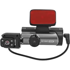 Dash Cam Front Rear 1080P HD Video 3.16 Inch Display Motion Detection 360 Degree Rotating Lens Loop Video Recording Car Dash Camera