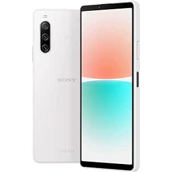 Sony Xperia 10 IV 5G viedtālrunis 128 GB, 6 GB RAM, divas SIM kartes, balts