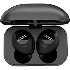 Eono Bluetooth 5.2 austiņas Eonobuds4 bezvadu austiņas ieliekamas austiņas IPX7 ūdensizturīgas USB-C uzlādes sporta austiņas iPhone Huawei ar metāla uzlādes korpusu (melns)