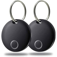 EWENYS Find Key ar mirgojošu trauksmi un IP67 ūdensnecaurlaidīgu Bluetooth Atrast preces Smart Tracker Tags Apple IOS, kur tas ir, atslēgu meklētājs somām, makam, bagāžai (2