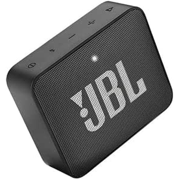 JBL Go2+ pārnēsājamais Bluetooth multivides skaļrunis - melns