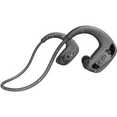 CYBORIS austiņas peldēšanai 5.0 Bluetooth austiņas bezvadu IPX8 18 stundu ausīs ievietojamas austiņas, MP3 atskaņotājs 16 GB austiņas ar trokšņu slāpēšanu, stereo HiFi sporta austiņas skriešanai, riteņbraukšanai,