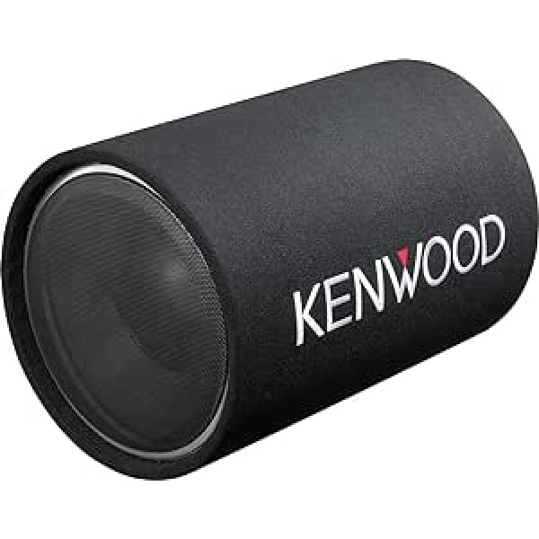 Kenwood KSC-W1200T zemfrekvences skaļrunis (30 cm (12 collas) 1200 vati, melns