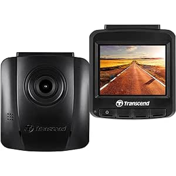 „Dashcam Transcend“ – „DrivePro“ 110–64 GB (siurbimo puodelio laikiklis)