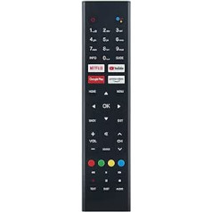 KT1946 Voice Replacement Remote Control Fit for Cello TV Logic TV RCA TV C2420G C3220G C3220GDE C4020G C4020GDE C4320G C4320GDE C5020G C5020G4K C5020G4K/ZK4G02 05 C600520RTS4K ZG0204