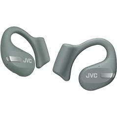 JVC Tuvākie tālruņi HA-NP50T-G, True Wireless Earbuds, Open Ear Design, Active Noise Reduction, Multi-Point, IPX4, Mikrofona izslēgšana, 38 stundu darbības laiks, BT 5.3, (Sage Green)