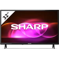 SHARP 32FA6E HD Ready LED televizors 81 cm (32 collas) melns [Enerģijas klase]