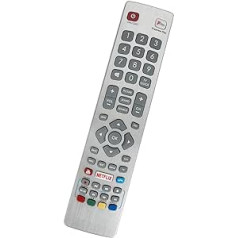 ALLIMITY SHW/RMC/0129 Remote Control Replacement for Sharp Aquos with Netflix F-Play LC-32HG5141KFLC-32HG5151KF LC-32HG5342KF LC-32HI5432KF LC-40CFG6002KF LC-40FG5141KF LC-40FG5141KF LC-49CFG644001KF