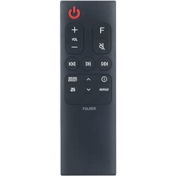 ALLIMITY AKB75595361 Remote Control Replacement for LG Soundbar GX SL4Y SN4 SN5Y SN6Y SN7Y GX.DAUSLLK GX.DEUSLLK SL4Y.DAUSLLK SN4.DAUSLLK SN4.DMYSLLK