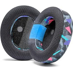 WC Freeze Stealth Pro — atvēsinoši želejveida ausu spilventiņi Turtle Beach Stealth Pro no Wicked Cushions — vairāk komforta, izturības, biezuma un skaņas izolācijas Premium spēļu sesijām | 90. gadu melnais