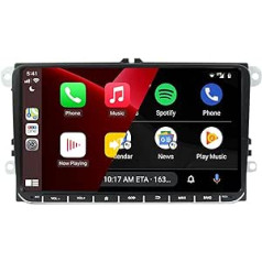 SCUMAXCON 9 collu 8 kodolu uzlabotais DSP bezvadu CarPlay Android automašīnas radio Android 11 4+64GB IPS 4G LTE/5GWiFi GPS RDS Bluetooth USB OPS RVC priekš VW Golf 5 6 Passat Polo 5 Caddy Touran Tiguan