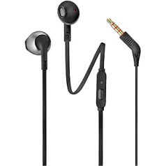 JBL Earbuds T205 vadu austiņas - melnas