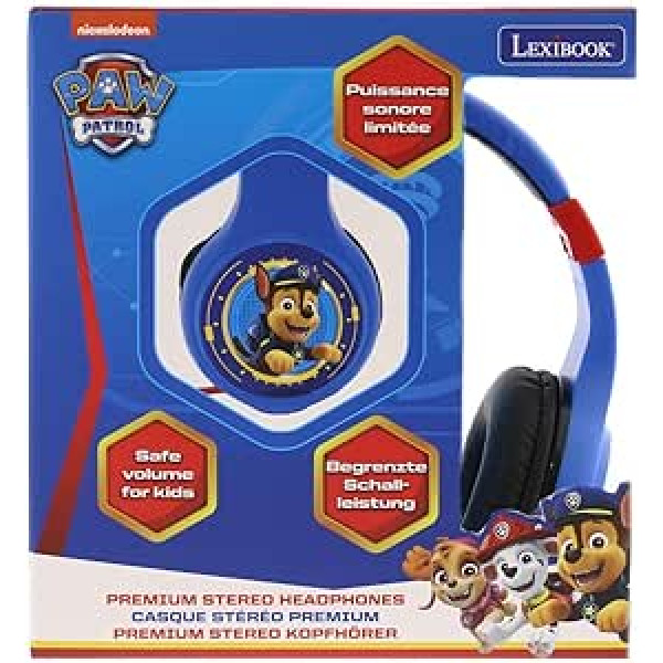 Lexibook Paw Patrol Premium stereoaustiņas