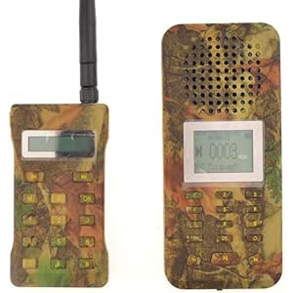 Likeblue Outdoor Hunting Bird Caller maskēšanās MP3 atskaņotājs 20W skaļrunis LCD displejs uzlādējams akumulators ar bezvadu tālvadības pulti