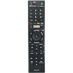 VINABTY RM-L1275 tālvadības pults Sony Smart LED televizoram daudzfunkcionāls ar Netflix 3D pogām RM-EA002 RM-EA006 RM-ED007