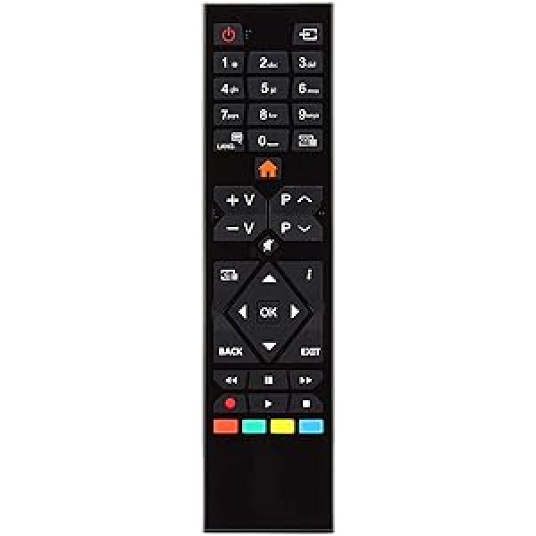 Replacement Remote Control for Telefunken L24H502N4V L24H507E4V OS-32H100 XH24J101D XH32G101N XH32G111