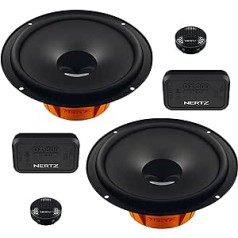 Hertz 16,5 cm / 165 mm 2 Wege Auto Lautsprecher Komponenten System/Boxen DSK 165,3–80 W RMS / 160 W MAX