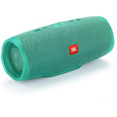 JBL Charge 4 ūdensnecaurlaidīgs pārnēsājams Bluetooth skaļrunis, zils