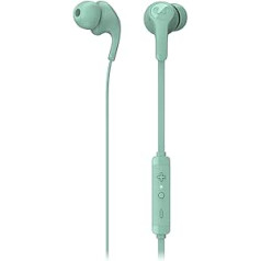 Fresh 'n Rebel Flow Tip vadu in-ear austiņas ar silikona austiņām un integrētu tālvadības pulti un mikrofonu — Misty Mint