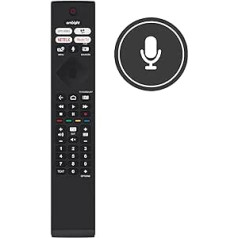 VINABTY Remote Control Replaces Philips 398GM10BEPHN0040SY 398GM10BEPHN0041SY 996592102595 65OLED806/12 65OLED936/12 48OLED806/12 48OLED936/12 55 OLED806upup/12 remote control