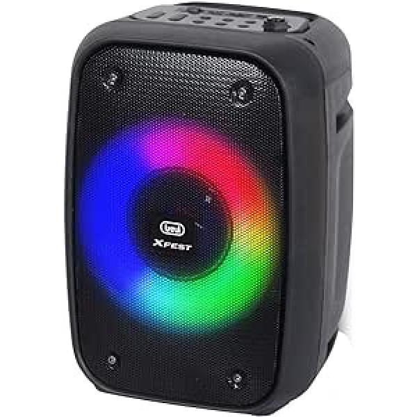 Trevi XFest XF 150KB portatīvais skaļrunis 15W USB Micro SD Bluetooth un TWS Function Karaoke Party skaļrunis ar mikrofonu