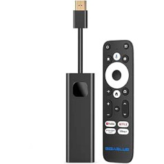 GigaBlue Android11 Giga TV IP Stick 4K PRO HDR60Hz / HDMI2.1 / WiFi6 UHD 4K (Netflix, Prime Video, Disney+, YouTube) Google App Store