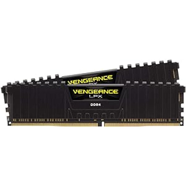 Corsair Vengeance LPX 16GB (2x8GB) DDR4 3200MHz C16 XMP 2.0 High Performance Desktop Arbeitsspeicher Kit (für AMD Ryzen) schwarz