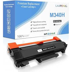 LAIPENG saderīga melnā tonera kasetne priekš Ricoh SP 230 SP 230dnw P201W P200 M340W M340F M340FW SP 230fnw SP 230Sfnw lielas ietilpības 3000 lapas (melns x 1)