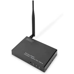 DIGITUS belaidžio HDMI ilgintuvo imtuvo modulis, skirtas DS-55314 IR perdavimo IEEE 802.11a 5 GHz juostai