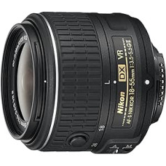 Nikon AF-S DX NIKKOR 18–55 mm f/3,5–5,6G VR II objektīvs (Generalüberholt)