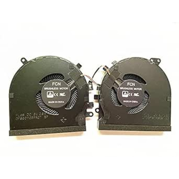 CPU + GPU ventilators priekš Razer Spirit Blade 15 GTX1060 RZ09-027 RZ09-0270 RZ09-03009E97 RZ09-0300 RZ09-0328 RZ09-03287E72-R3U1 Series D-Series D-Series D-Sērija FS5PR2011