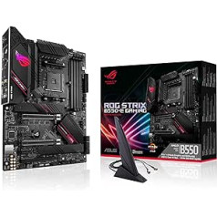 Asus ROG Strix B550-E Gaming Motherboard Socket AM4 (ATX, Ryzen, PCIe 4.0, WiFi6, Intel 2.5 Gbps-Ethernet, 2x M.2 with Coolers, SATA 6 Gbps, USB 3.2 Gen 2, Aura Sync)