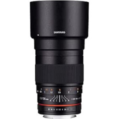 Samyang 135mm F2.0 für MFT - APS-C Teleobjektiv Festbrennweite für MFT kameras, manueller Fokus, für Olympus OM-D E-M10 Mark IV, E-M1 Mark III, Panasonic Lumix BGH1, DC-G110, DC-G91