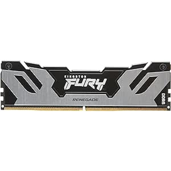 Kingston Fury Renegade DDR5 Silver/Black XMP 48GB 6400MT/s CL32 DIMM Desktop Gaming Memory - KF564C32RS-48