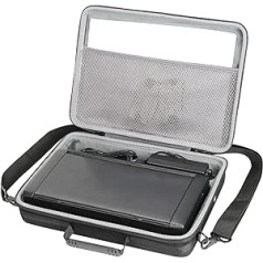 co2CREA Hart Tasche für EPSON Workforce WF-100W Tragbarer Mobiler Drucken Case Etui Tragetasche (Nur Hülle)