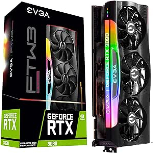 EVGA RTX 3090 FTW3 Ultra Gaming 24GB GDDR6X HDMI 3xDP