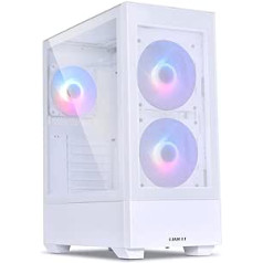 Lian Li LANCOOL 205 Mesh Midi-Tower futrālis, spēļu futrālis balts