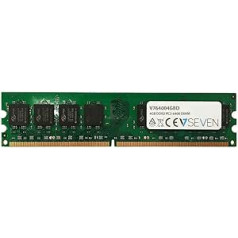 V7 V764004GBD galddators DDR2 DIMM Arbeitsspeicher 4GB (800MHZ, CL5, PC2-6400, 240pin, 1,8 volti)