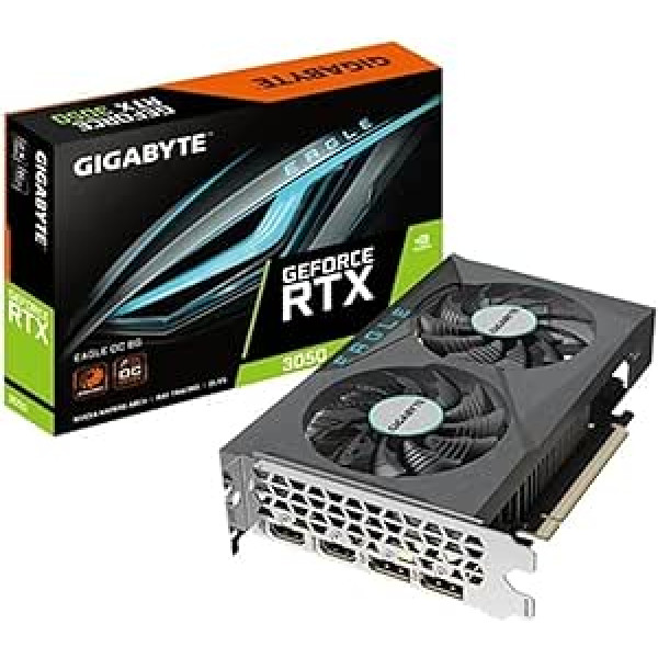 Gigabyte GeForce RTX 3050 Eagle OC 6G 6GB GDDR6 - GV-N3050EAGLE OC-6GD