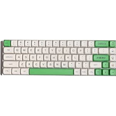 Reasung PBT Keycap 140 Keys XDA Profile Avocado Green Theme Keycaps for Cherry MX Switch PC Gaming Mechanical Keyboard (English)