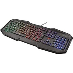 Trust GXT Gaming Keyboard (QWERTZ vācu tastatūras izkārtojums)