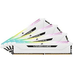 Corsair Vengeance RGB PRO SL 64 GB (4 x 16 GB) DDR4 3200 (PC4-25600) C16 1,35 V — balts