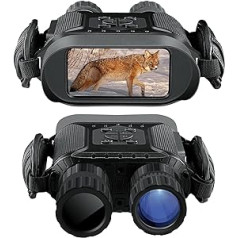 Night Vision Device, Dowesyeen IR Night Vision Goggles Digital Infrared Binoculars Camera 4 Inch TFT HD LCD WiFi, 1280P Video, 400 m Visibility Range for Darkness, 5X Digital Zoom for Tracking, for