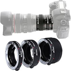 Kooka kk-c68-Set Verlängerungsrohr für Canon 12 mm Schwarz