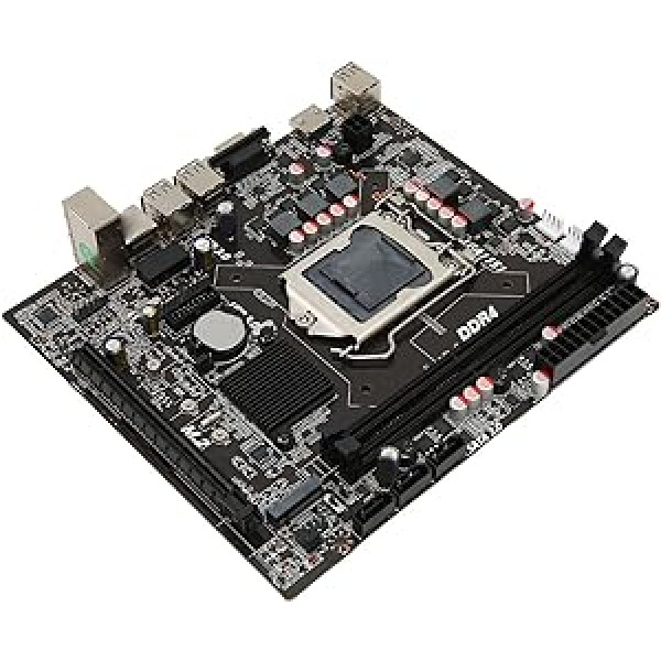 Galddatora M-ATX mātesplate DDR4 LGA 1151 Socket H110 Mātesplate PCI E X16 Gen 3.0 SATA3.0X 3 VGA M.2 HD MI NGFF+NVME atbalsts