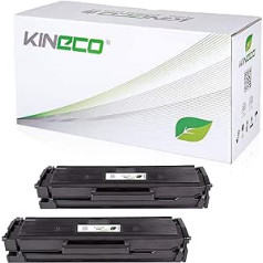 Kineco 2 toneris ar mikroshēmu, kas ir savietojams ar W1106A 106A, kas paredzēts HP Laser 107a 107 107w MFP 130 135a 135ag 135w 135wg 137fnw 137fwg 138fnw 138nfw1313pw1313pw1