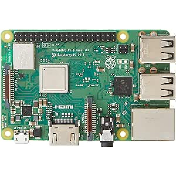 Raspberry 1373331 Pi 3 Model B+ Motherboard, 1GB