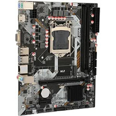 ASHATA LGA 1151 ATX pagrindinė plokštė, B365 kompiuterio pagrindinė plokštė, skirta Intel 6 7 8 9 kartos Core I3 I5 I7 dviejų kanalų DDR4 NVME M.2 sąsajos PCI E 16X Gen 3.0 lizdui